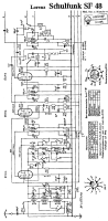 ITT SF-48 - Schematiculfunk - Schematicol-radio - Schematic - Manual 